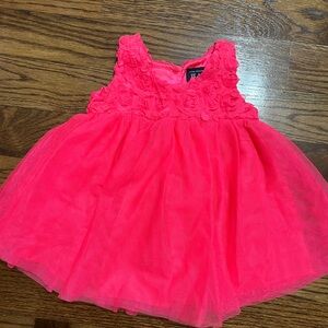 Hot pink dress 12-18M